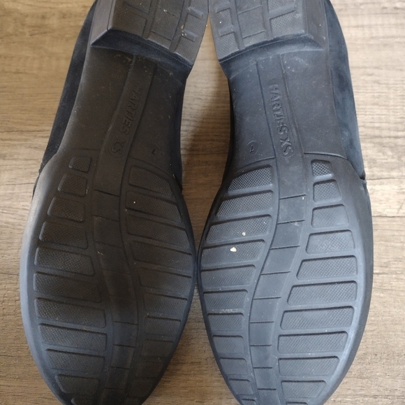 HARTJES Clog Slip On Comfort Shoe Size 7 Classic Black Suede - Picture 7 of 9